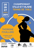 Championnat Ille-et-vilaine tennis de table 2011 Thorigné Fouillard